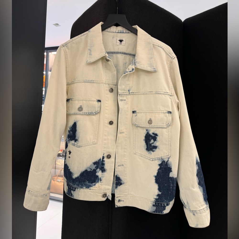 DIOR ACID WASH DENIM JACKET